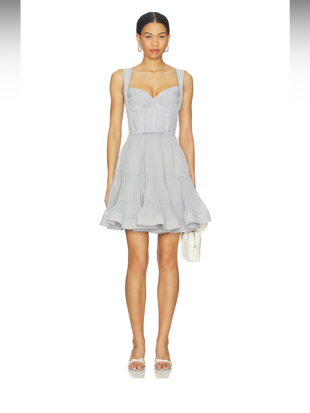 ZIMMERMANN ROBE PLEATED DRAPED DRESS